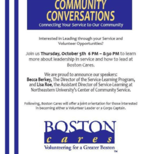 Community Conversations flyer